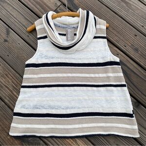 dolan Left Coast Collection Sleeveless Cowl Neck Sweater